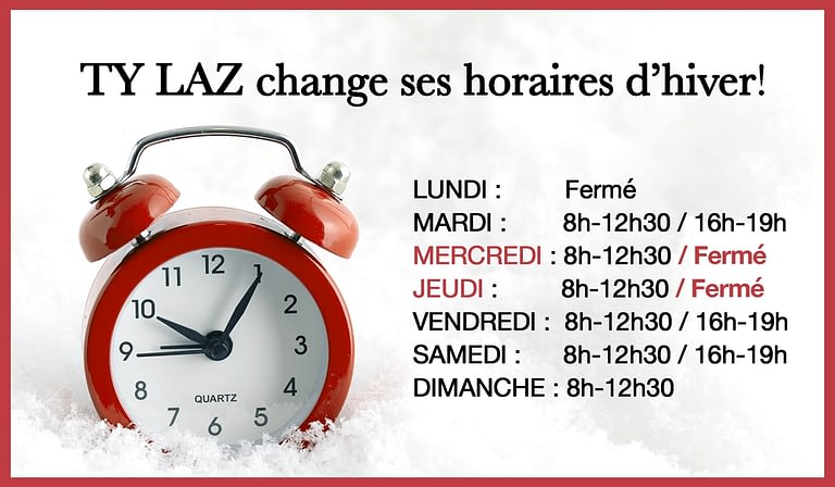 changement horaires